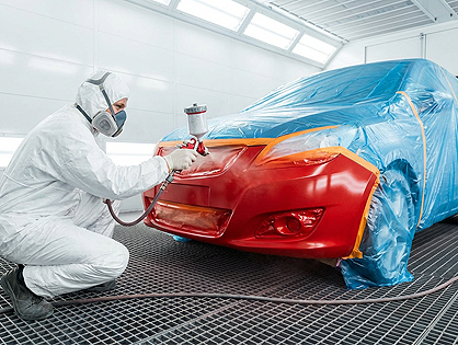 Lackierung Frontsch&uuml;rze